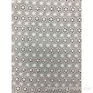 Small Petals Cotton Embroider fabric